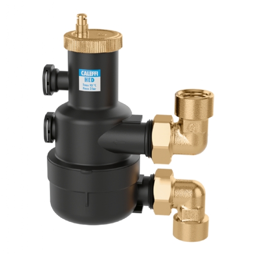 CALEFFI HED® - Hoogrendement luchtafscheider